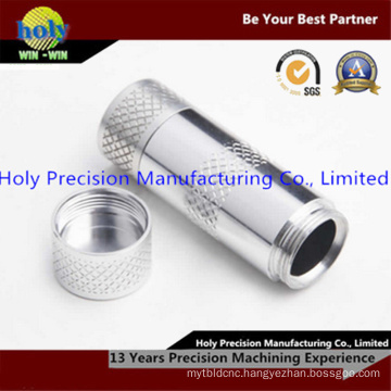 Clear Anodized 6063 Aluminum Machining Services LED Shell Parts